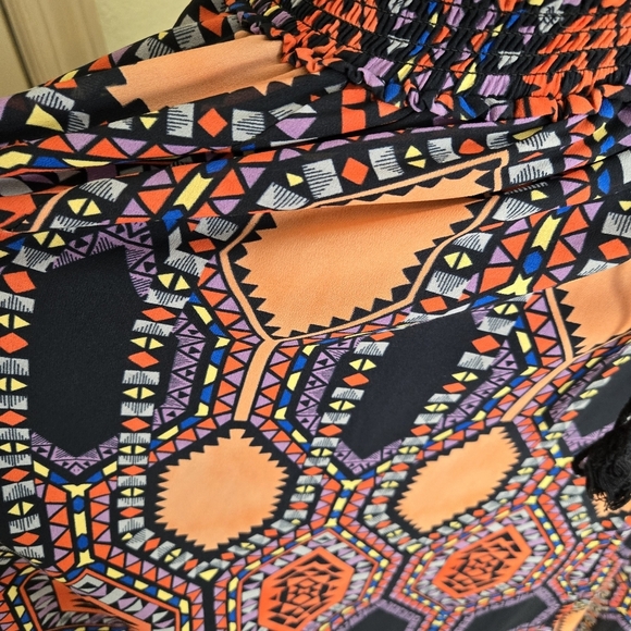 Anthropologie Maeve Hexprint Maxi Skirt S - Picture 4 of 6